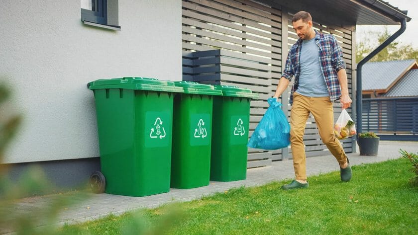 man throwing garbage ss1817801918
