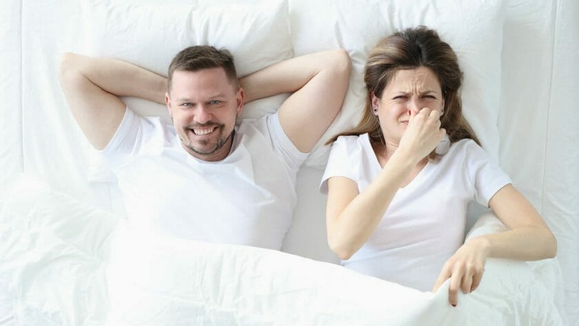 man farts on bed ss1937838538